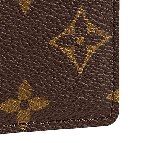 Amazon.com: Louis Vuitton, Tarjetero de presión de lona con .